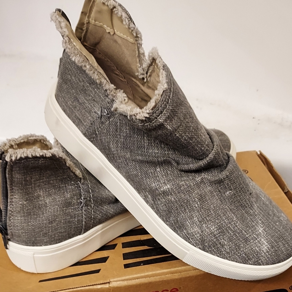Gray Ankle Booties